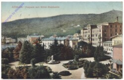 ak147624 Opatija (Abbazia), Curpark mit Hotel Stephanie