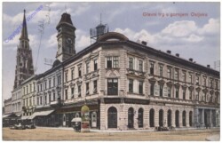 Osijek (Essegg), Glavni trg u gornjem Osijeku