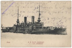ak147660 Pula (Pola), S.M. Schiff "Habsburg"