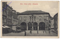 ak147664 Pula (Pola), Hauptplatz