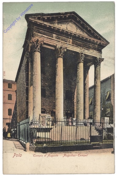 Pula (Pola), Augustus-Tempel