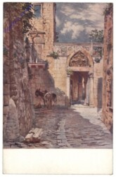 ak147683 Rab (Insel, Raba), Venezianisches Portal