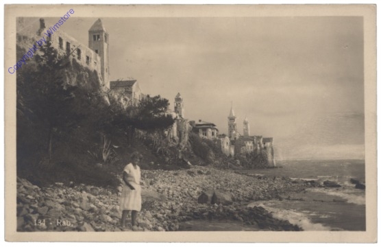 ak147686 Rab (Insel, Raba), Ansicht
