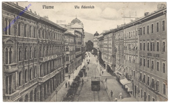 ak147704 Rijeka (Fiume), Via Adamich
