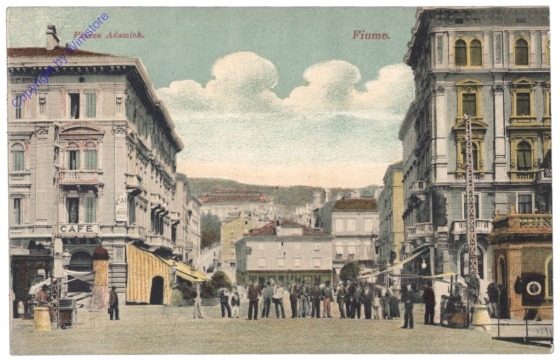 ak147711 Rijeka (Fiume), Piazza Adamich