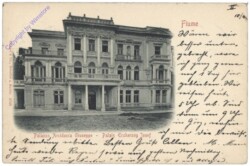 ak147718 Rijeka (Fiume), Palais Erzherzog Josef