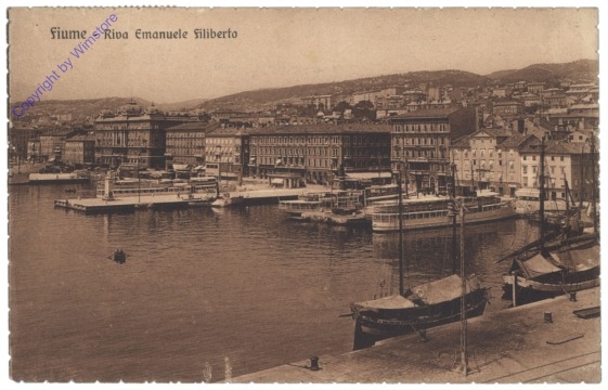ak147731 Rijeka (Fiume), Riva Emanuele Siliberto