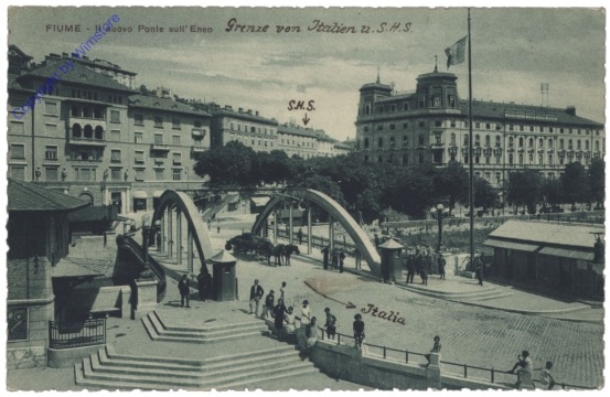 ak147739 Rijeka (Fiume), Il nuovo Ponte sull'Eneo