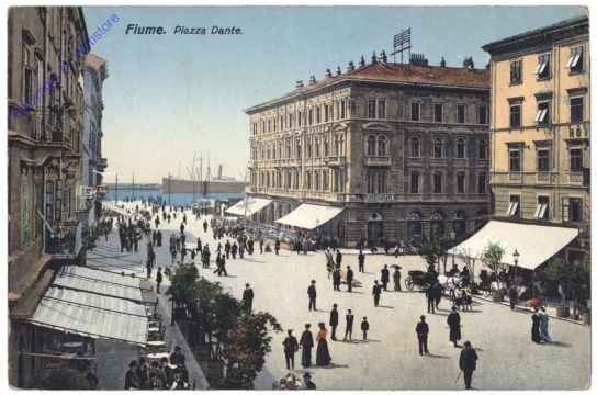 ak147747 Rijeka (Fiume), Piazza Dante
