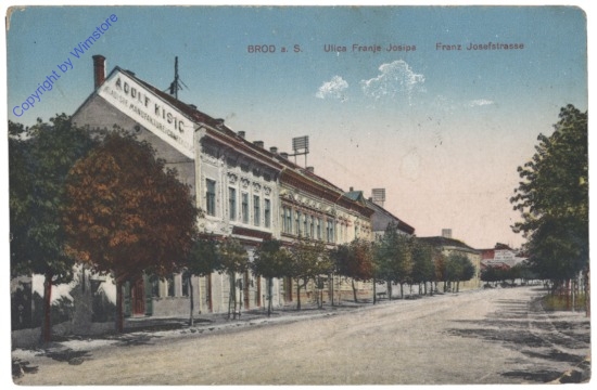 ak147774 Slavonsi Brod, Franz Josefstrasse