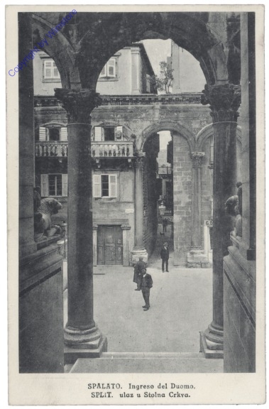 Split, Ingreso del Duomo