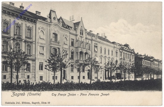 Zagreb, Place Francois Joseph