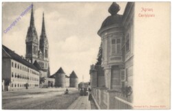 ak147861 Zagreb, Capitelplatz