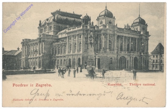 Zagreb, Theatre national