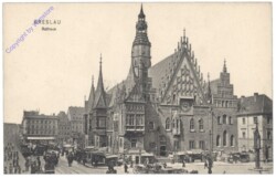 ak148005 Breslau (Wroclaw), Rathaus