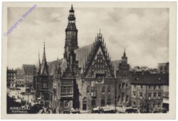 ak148035 Breslau (Wroclaw), Rathaus