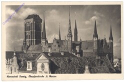 ak148071 Danzig, Oberpfarrkirche St. Marien