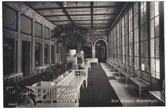 Duszniki-Zdroj (Bad Reinerz), Wandelhalle