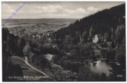 Duszniki-Zdroj (Bad Reinerz), Blick vom Denglerteich