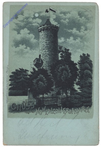 Glucholazy (Bad Ziegenhals), Gruss von der Hohenzollernwarte