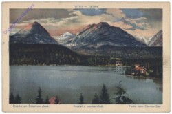 ak148093 Hohe Tatra, Partie beim Csorber-See