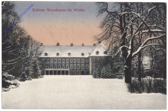 Jelenia Gora (Hirschberg), Schloss Warmbrunn im Winter