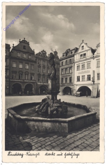 Jelenia Gora (Hirschberg), Markt mit Gabdjürge