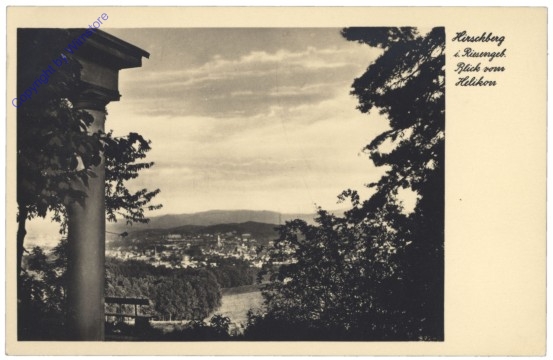 Jelenia Gora (Hirschberg), Blick vom Helikon