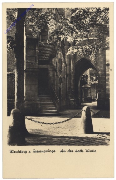 Jelenia Gora (Hirschberg), An der kath. Kirche