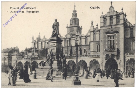 Krakow (Krakau), Mickiewicz Monument