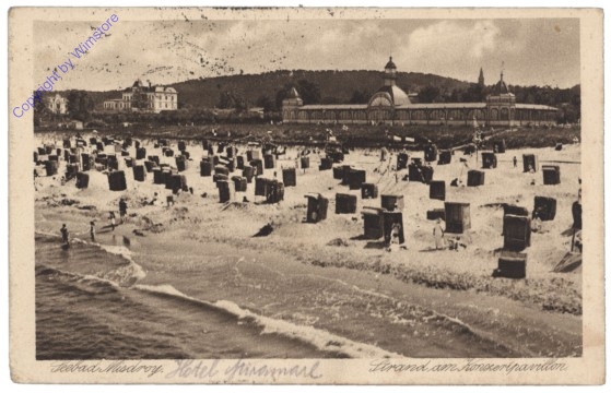 Myslowice, Strand am Konzertpavillion