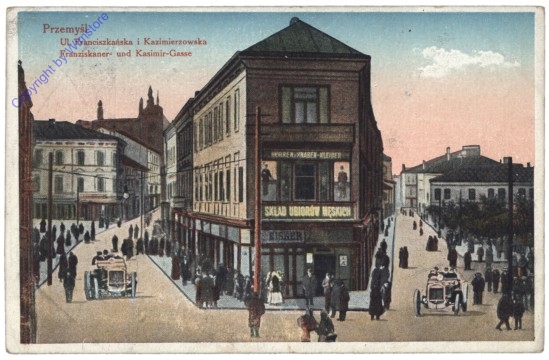Przemysl, Franziskaner- und Kasimir-Gasse