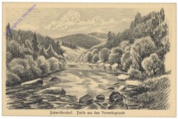 Siedlecin (Oberröhrsdorf), Partie auf dem Vorwerkgrunde
