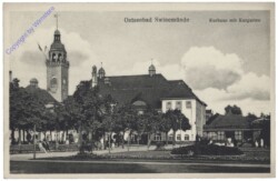 Swinoujschie (Swinemünde), Kurhaus mit Kurgarten