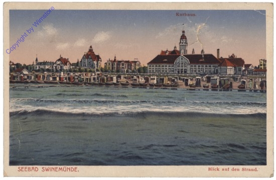 Swinoujschie (Swinemünde), Blick auf den Strand