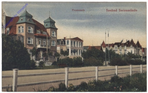 Swinoujschie (Swinemünde), Promenade