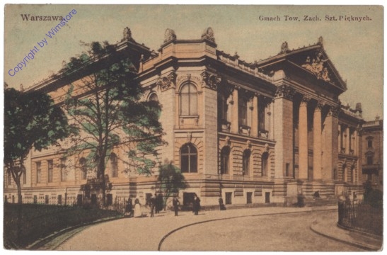 Warschau (Warszawa), Gmach Tow. Zach. Szt. Pieknych