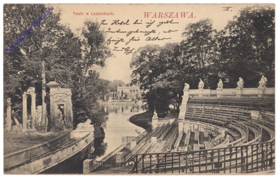 Warschau (Warszawa), Teatr w Lazienkach