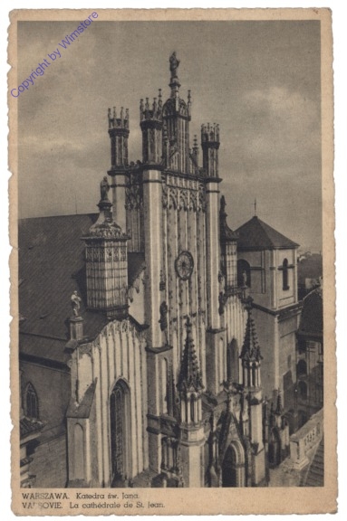Warschau (Warszawa), La cathedrale de St. Jean