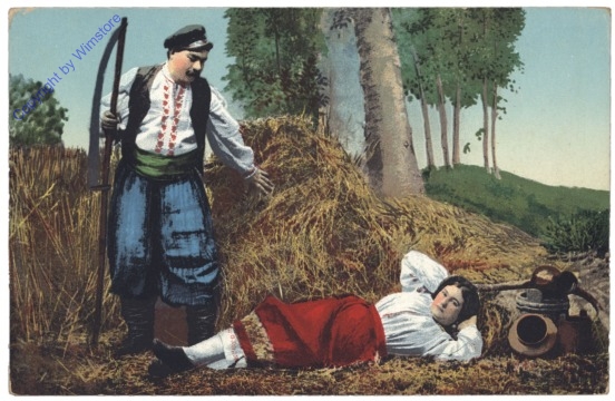 ak148459 Allgemein, Ukrainische Typen und Landschaften