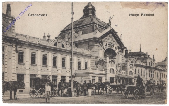 ak148497 Czernowitz, Haupt Bahnhof