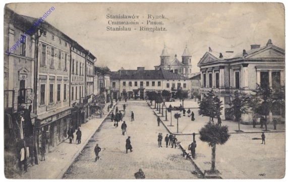 ak148536 Iwano-Frankiwsk (Stanislau), Ringplatz