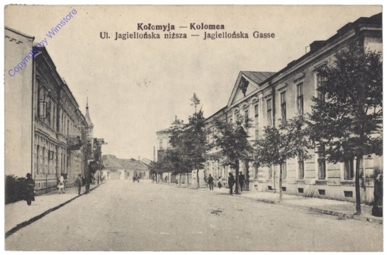 ak148576 Kolomyja (Kolomea), Jagiellonska Gasse