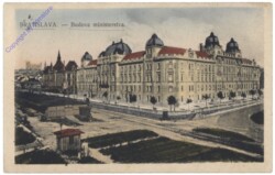 ak148889 Bratislava, Budova ministerstva