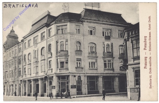 ak148902 Bratislava, Stefanie-Strasse, Hotel Deak