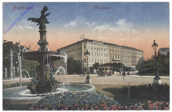 Bratislava, Hotel Savoy