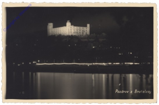 Bratislava, bei Nacht