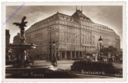 Bratislava, Hotel Savoy