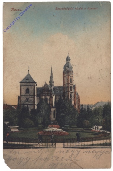 Kosice (Kaschau, Kassa), DomSzabadsagteri reszlet c dommat