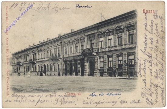 Kosice (Kaschau, Kassa), Szepsi-ut